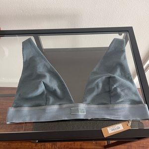 XL Skims cotton plunge bralette in Kyanite - brand new without tags